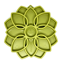 Sodapup Mandala Etray Enrichment Feeder for Dogs Green 8" I031218