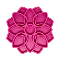 Sodapup Mandala Etray Enrichment Feeder for Dogs Pink 8" I031219