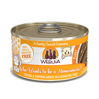 WERUVA Who Wants to be a Meowinonaire Chicken & Pumpkin Dinner in a Hydrating Purée 3.0 oz. I031643