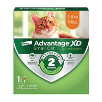 Advantage XD for Small Cats 1.8-9 lbs I031714b