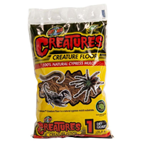 ZooMed Creatrues Creature Floor 100% Natural Cypress Mulch 1 Dry Quart I031873