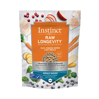Instinct Raw Longevity Freeze Dried Raw Meals Wild-Caught Alaskan Pollock Recipe 14oz I032030