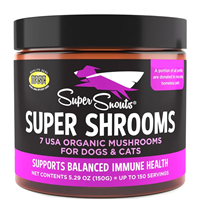 Super Snouts Super Shrooms Organic Mushroomsfor Dogs & Cats I032075b