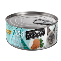 Fussie Cat Fine Dining Mousse Tuna with Pumpkin in Gravy 2.47oz I032200