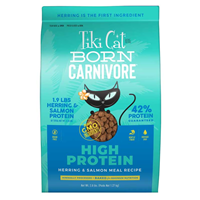 Tiki Cat Born Carnivore High Protein Herring & Salmon 2.8lbs I032676