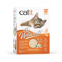 Catit Go Natural Pea Husk Clumping Cat Litter Vanilla Scented 13 lbs. I024965