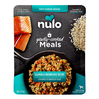 Nulo Gently-Cooked Meals Salmon & Brown Rice Recipe Adult Dog Food 9 oz. I032831