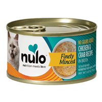 Nulo Cat & Kitten Finely Minced Chicken & Crab Recipe 6oz I032976