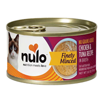 Nulo Cat & Kitten Finely Minced Chicken & Tuna Recipe 6oz I032978