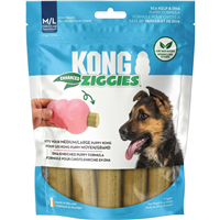 KONG Ziggies Dental Chews Puppy Medium/Large 8oz I033402