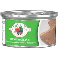 Fromm Four-Star Nutritionals Chicken & Duck Pate Food for Cats 3 oz. I033528