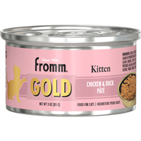 Fromm Gold Kitten Chicken & Duck Pate Food for Cats 3 oz. I033533