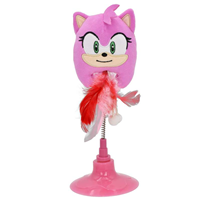 Multipet Sonic the Hedgehog Amy Rose Cat Swatter 9 in I033579