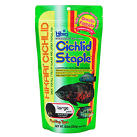 Hikari Cichlid Staple Growth Diet Floating Large Pellets 8.8oz Bag Z042055034289
