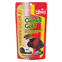 Hikari Cichlid Gold Color Enhancing Diet Mini Pellets Z042055042116b