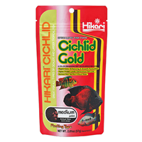 Hikari Cichlid Gold Color Enhancing Diet Medium Pellets Z042055043113b
