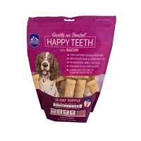 Himalayan Happy Teeth Daily Dental Bacon Chews 12oz I029446