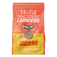 Tiki Cat Born Carnivore Indoor Health Chicken & Turkey Meal Recipe 6lbs. I026150
