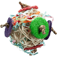 A&E Cage Company Large Nibbles  Vine Ball Chew Nibbles I026757