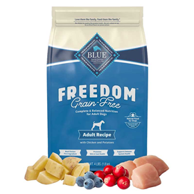 Blue Buffalo BLUE Freedom Grain-Free Chicken Recipe Large Breed Dry Dog ...